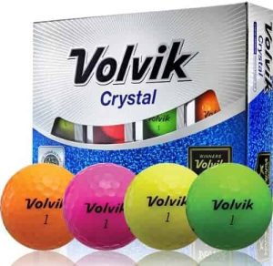 Volvik Crystal Golf Balls (Twelve) 